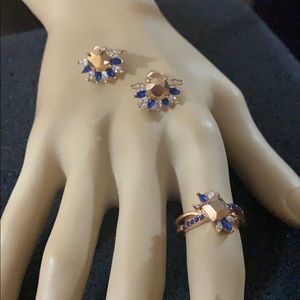 Fragrant Jewels ring and earrings